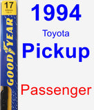 Passenger Wiper Blade for 1994 Toyota Pickup - Premium