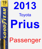 Passenger Wiper Blade for 2013 Toyota Prius - Premium