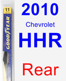 Rear Wiper Blade for 2010 Chevrolet HHR - Rear