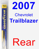 Rear Wiper Blade for 2007 Chevrolet Trailblazer - Rear