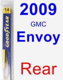 Rear Wiper Blade for 2009 GMC Envoy - Rear