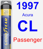 Passenger Wiper Blade for 1997 Acura CL - Assurance