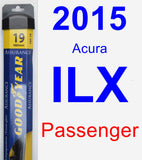 Passenger Wiper Blade for 2015 Acura ILX - Assurance