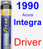 Driver Wiper Blade for 1990 Acura Integra - Assurance