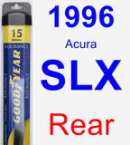 Rear Wiper Blade for 1996 Acura SLX - Assurance