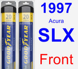 Front Wiper Blade Pack for 1997 Acura SLX - Assurance