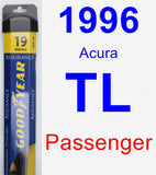 Passenger Wiper Blade for 1996 Acura TL - Assurance