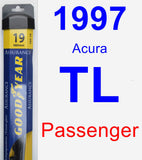 Passenger Wiper Blade for 1997 Acura TL - Assurance