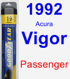 Passenger Wiper Blade for 1992 Acura Vigor - Assurance