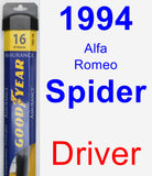 Driver Wiper Blade for 1994 Alfa Romeo Spider - Assurance