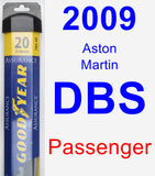 Passenger Wiper Blade for 2009 Aston Martin DBS - Assurance