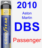 Passenger Wiper Blade for 2010 Aston Martin DBS - Assurance