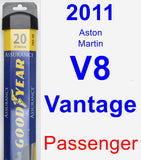 Passenger Wiper Blade for 2011 Aston Martin V8 Vantage - Assurance