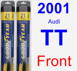 Front Wiper Blade Pack for 2001 Audi TT - Assurance