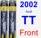 Front Wiper Blade Pack for 2002 Audi TT - Assurance