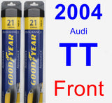 Front Wiper Blade Pack for 2004 Audi TT - Assurance