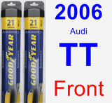 Front Wiper Blade Pack for 2006 Audi TT - Assurance