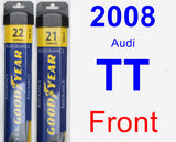 Front Wiper Blade Pack for 2008 Audi TT - Assurance