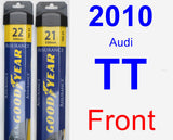 Front Wiper Blade Pack for 2010 Audi TT - Assurance
