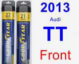 Front Wiper Blade Pack for 2013 Audi TT - Assurance