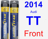 Front Wiper Blade Pack for 2014 Audi TT - Assurance