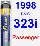 Passenger Wiper Blade for 1998 BMW 323i - Assurance