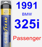 Passenger Wiper Blade for 1991 BMW 325i - Assurance