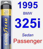 Passenger Wiper Blade for 1995 BMW 325i - Assurance
