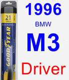 Driver Wiper Blade for 1996 BMW M3 - Assurance