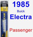 Passenger Wiper Blade for 1985 Buick Electra - Assurance