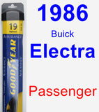 Passenger Wiper Blade for 1986 Buick Electra - Assurance