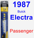 Passenger Wiper Blade for 1987 Buick Electra - Assurance