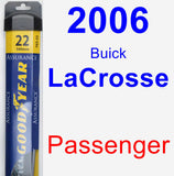 Passenger Wiper Blade for 2006 Buick LaCrosse - Assurance