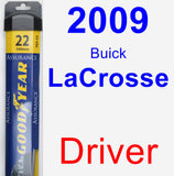 Driver Wiper Blade for 2009 Buick LaCrosse - Assurance