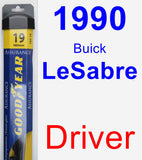 Driver Wiper Blade for 1990 Buick LeSabre - Assurance