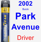 Driver Wiper Blade for 2002 Buick Park Avenue - Assurance