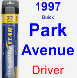 Driver Wiper Blade for 1997 Buick Park Avenue - Assurance