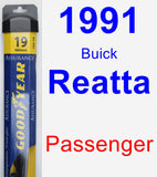 Passenger Wiper Blade for 1991 Buick Reatta - Assurance