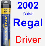 Driver Wiper Blade for 2002 Buick Regal - Assurance