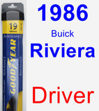 Driver Wiper Blade for 1986 Buick Riviera - Assurance