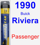 Passenger Wiper Blade for 1990 Buick Riviera - Assurance