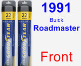 Front Wiper Blade Pack for 1991 Buick Roadmaster - Assurance