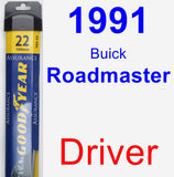 Driver Wiper Blade for 1991 Buick Roadmaster - Assurance