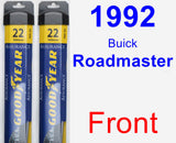 Front Wiper Blade Pack for 1992 Buick Roadmaster - Assurance