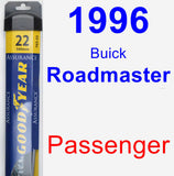 Passenger Wiper Blade for 1996 Buick Roadmaster - Assurance