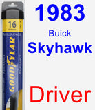 Driver Wiper Blade for 1983 Buick Skyhawk - Assurance