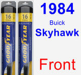Front Wiper Blade Pack for 1984 Buick Skyhawk - Assurance