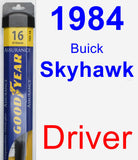 Driver Wiper Blade for 1984 Buick Skyhawk - Assurance
