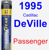 Passenger Wiper Blade for 1995 Cadillac DeVille - Assurance