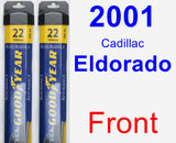 Front Wiper Blade Pack for 2001 Cadillac Eldorado - Assurance